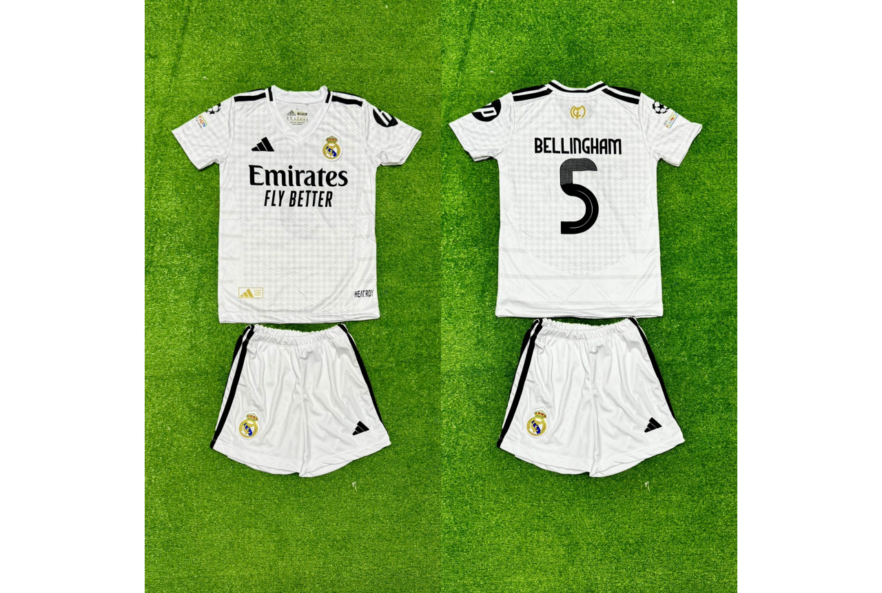 8234 Детски футболен комплект Real Madrid BELLINGHAM 5