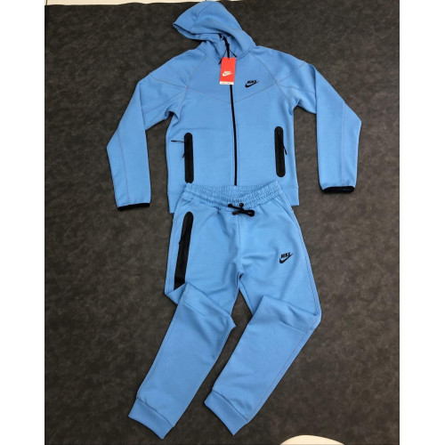 8344 Детски екип Tech Fleece светло син